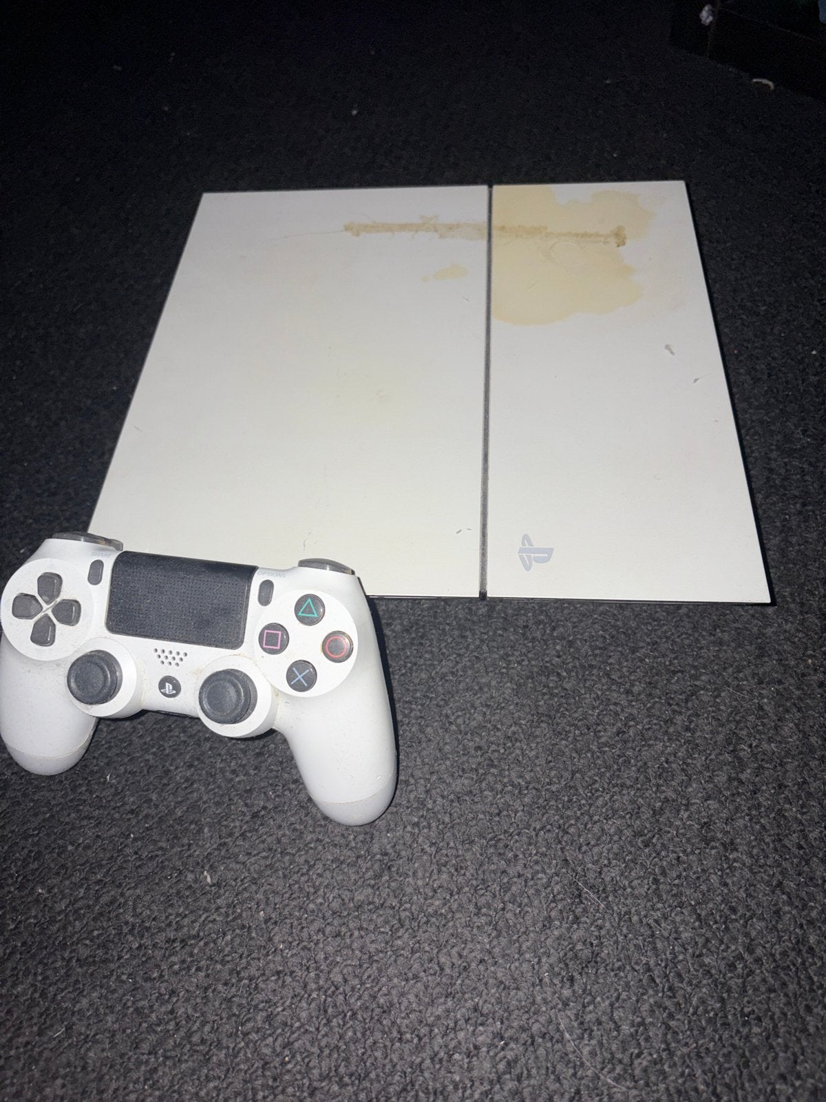 PS4 met 1 controller, Ophalen of Verzenden, Gebruikt, Met 1 controller