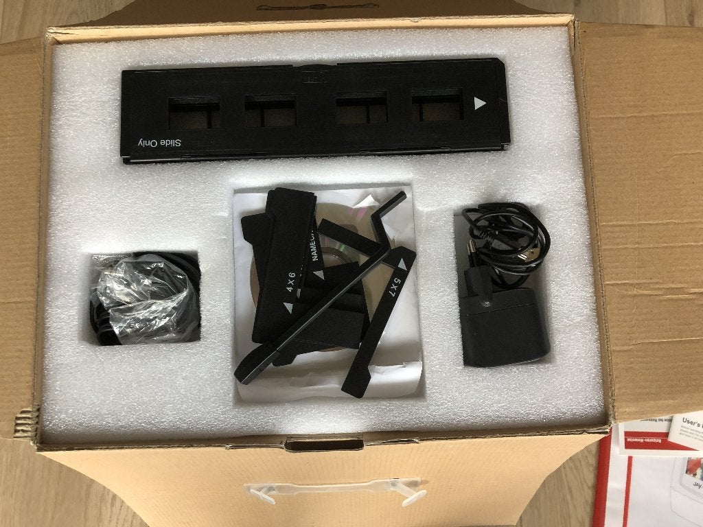 fotoscanner, Ophalen, Gebruikt