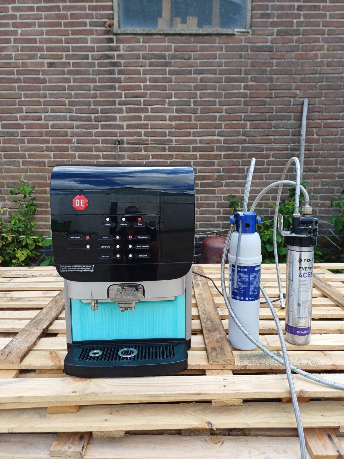 Douwe Egberts Koffiemachine met filters, Gebruikt, Overige typen, 10 kopjes of meer, Koffiemachine