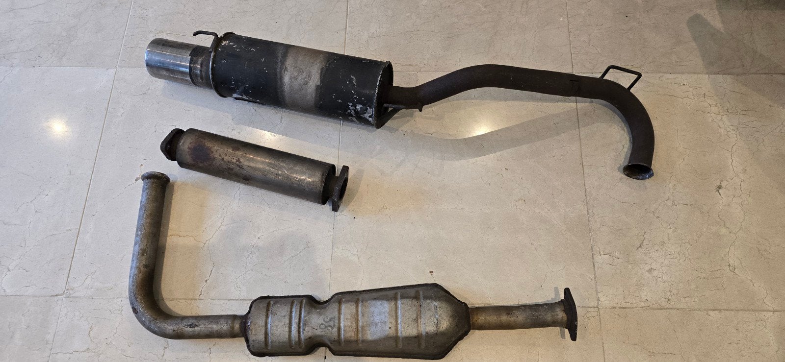 Renault Clio 1.8 16v uitlaatsysteem katvervanger williams, Ophalen, Gebruikt, Renault