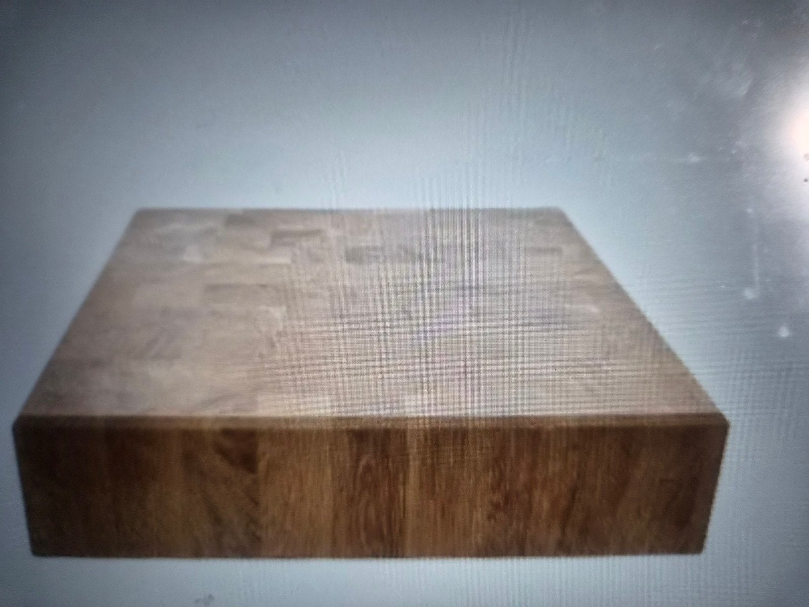 Massief houten slagersblok aanrechtblad - 300x100 cm, Overige typen, Nieuw, Ophalen of Verzenden, Overige houtsoorten