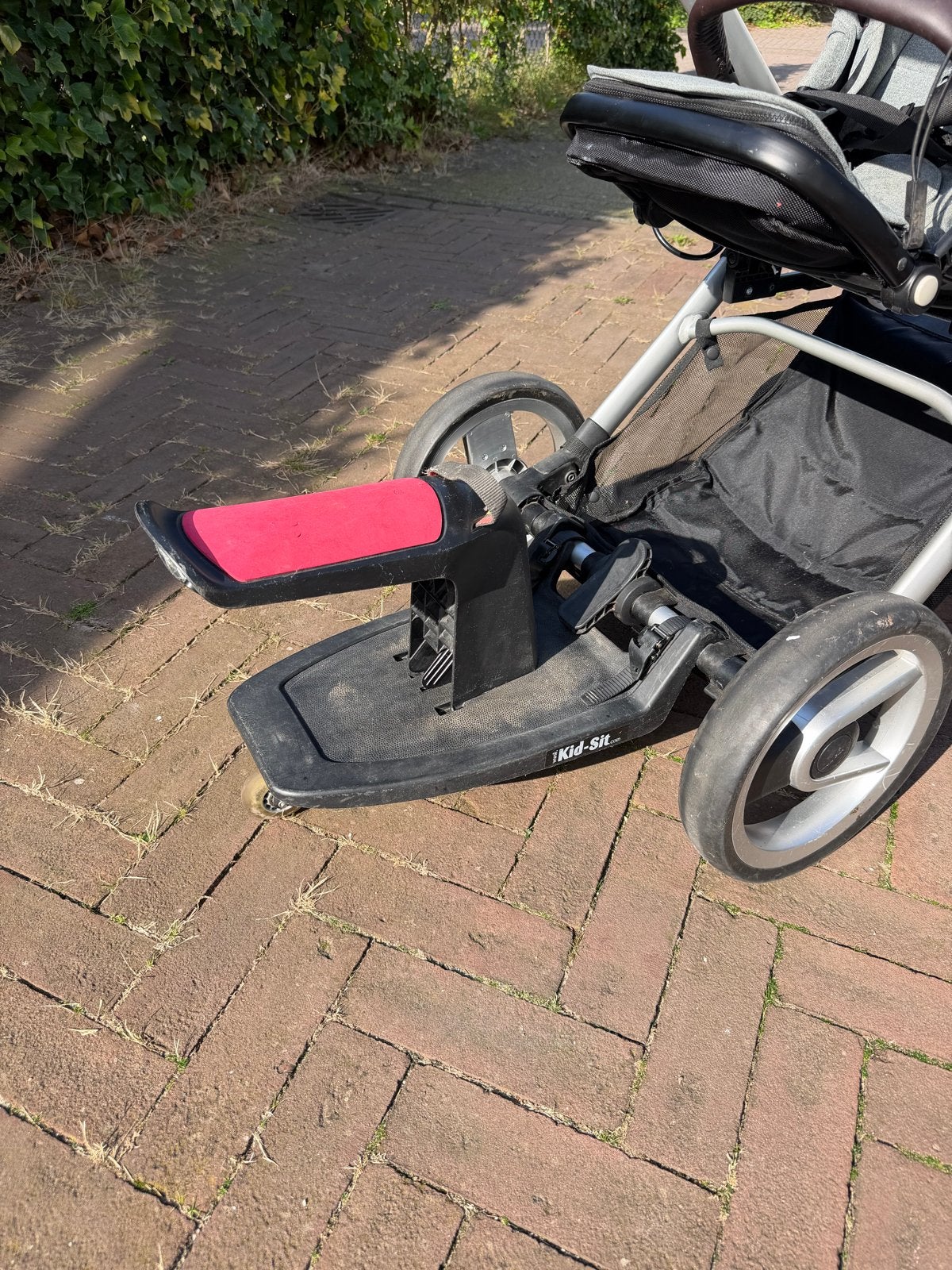 Kid-Sit meerijdplankje met zitje, Ophalen, Gebruikt, Kinderwagen, Overige merken