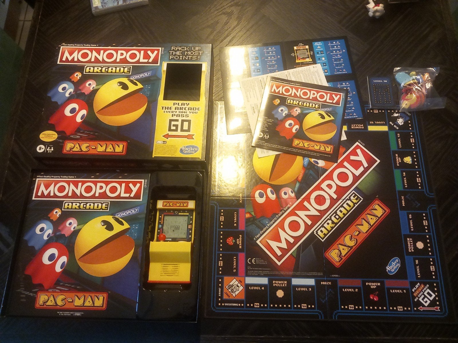 Monopoly Arcade Pac-Man Bordspel - Zo goed als nieuw, Klantenservice@hasbro.nl, Postbus 300, 3700 AH Zeist, Nederland, Ophalen of Verzenden