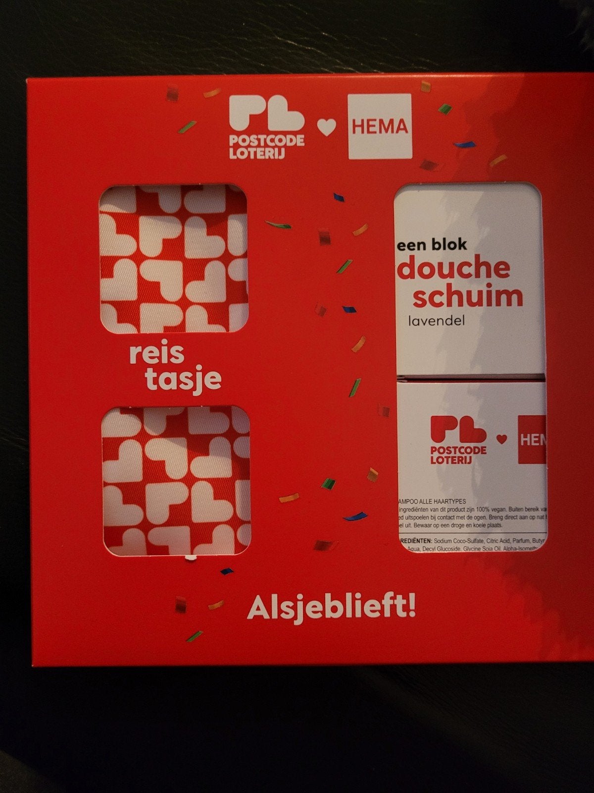 Postcoodeloterij zeep en shampoo, Huis en Inrichting, Ophalen of Verzenden