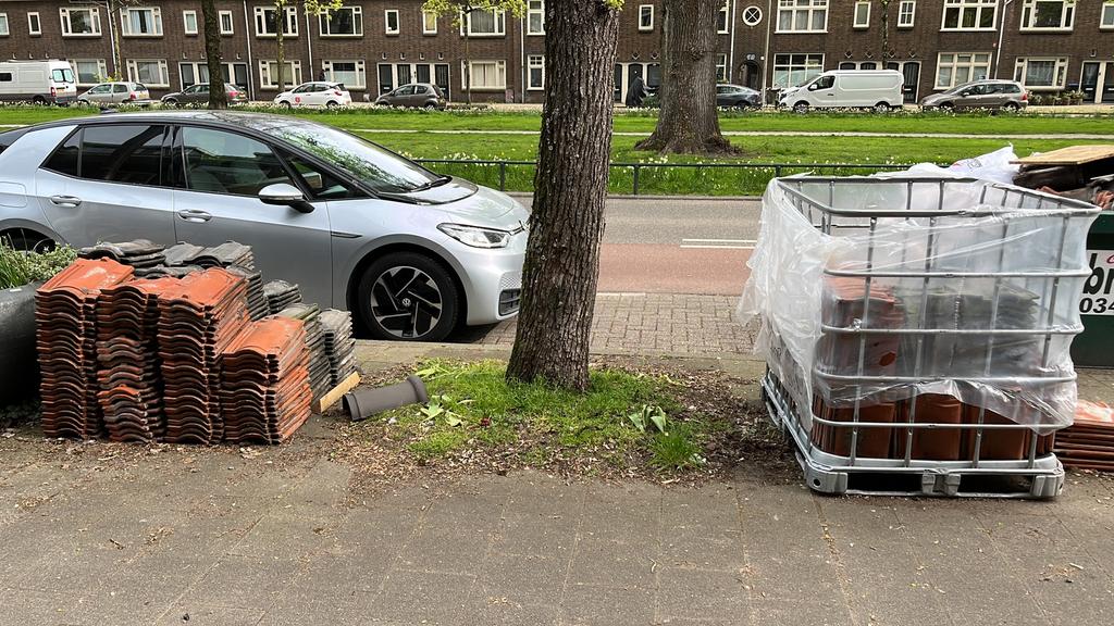 Dakpannen gebruikt, Ophalen, Gebruikt, Steen of Klei, 15 m² of meer