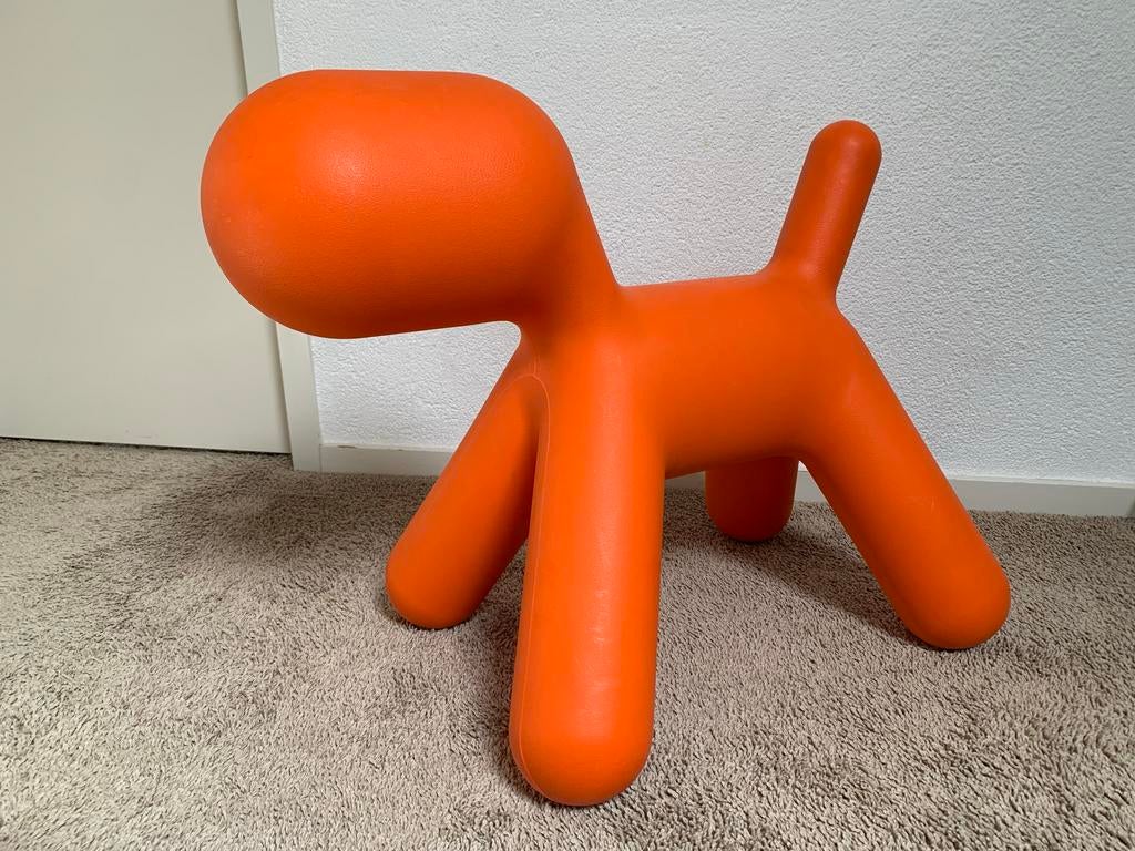 Magis Puppy Large Oranje Design Stoel/Decoratie, Antiek en Kunst, Kunst | Designobjecten, Ophalen