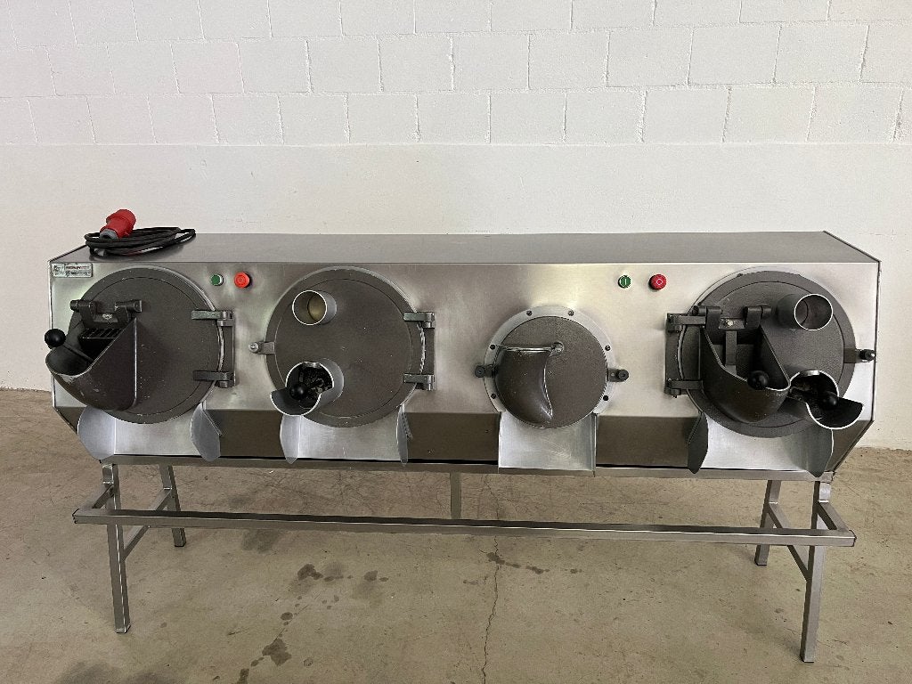 Grote professionele Duurland groente snijmachine, 4 liter of meer, Ophalen, Gebruikt, 3 snelheden of meer