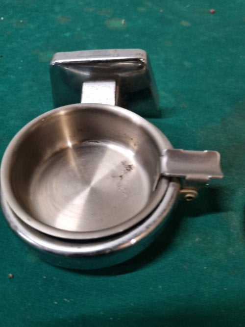 asbakken met houders rvs, Verzamelen, Ophalen of Verzenden, 'T Olde Gre-j, Info@toldegrej.nl, Endepoelstraat 20f Didam