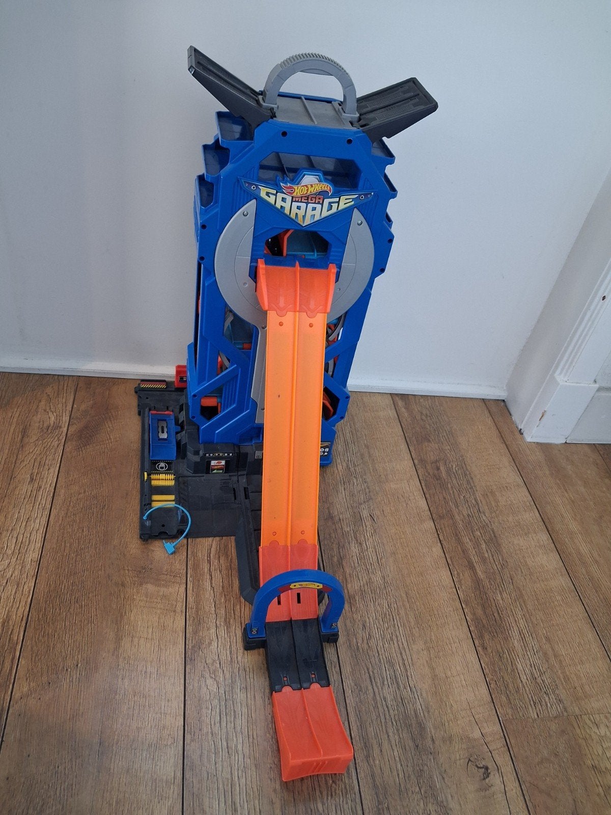 Hotwheels, hotwheels mega garage., Kinderen en Baby's, Speelgoed | Racebanen, Ophalen, Handmatig, Hot Wheels