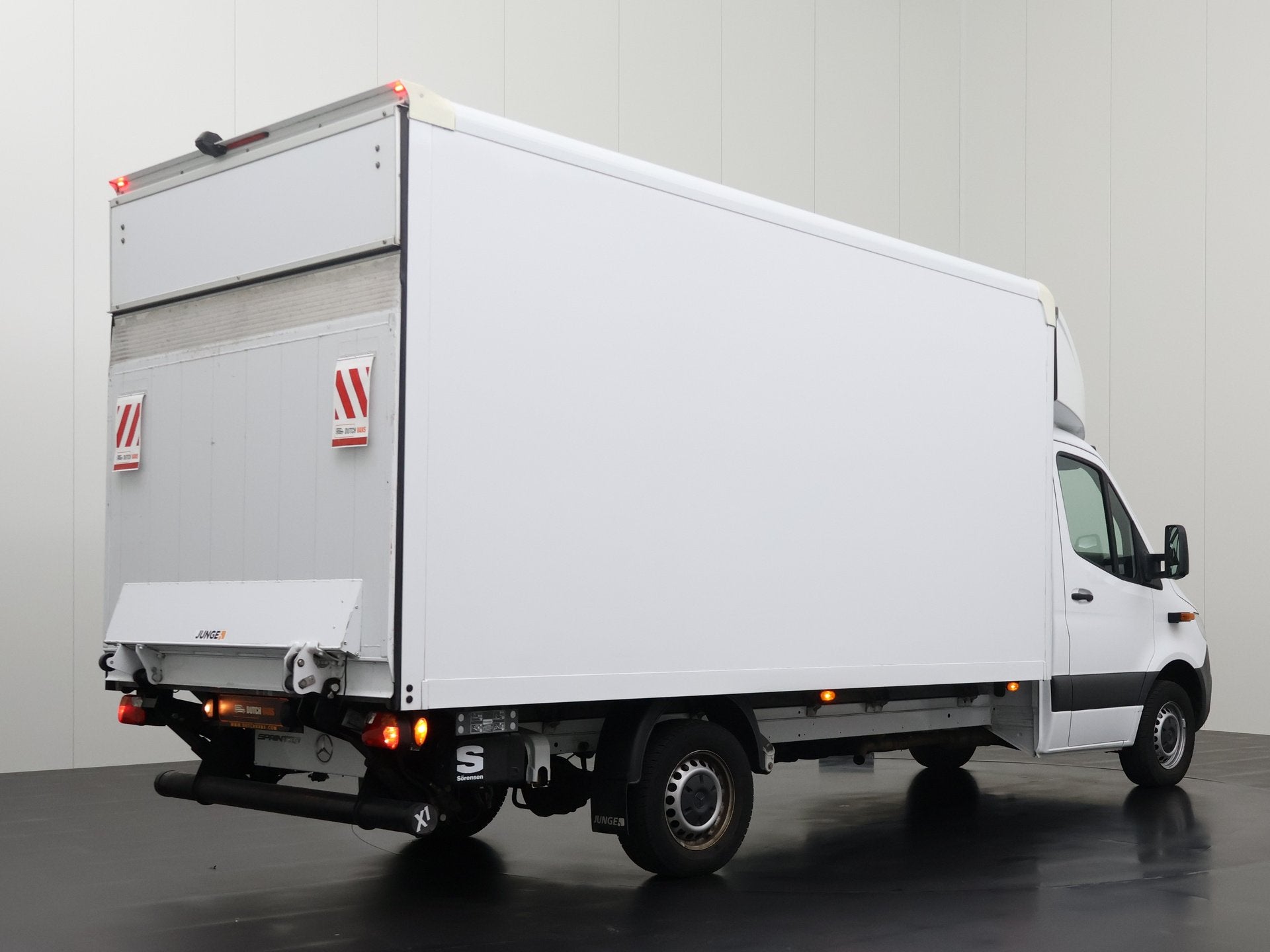 Mercedes-Benz Sprinter 317CDI Bakwagen+Laadklep | Dakspoiler, Gebruikt, Euro 6, Wit, Mercedes-Benz