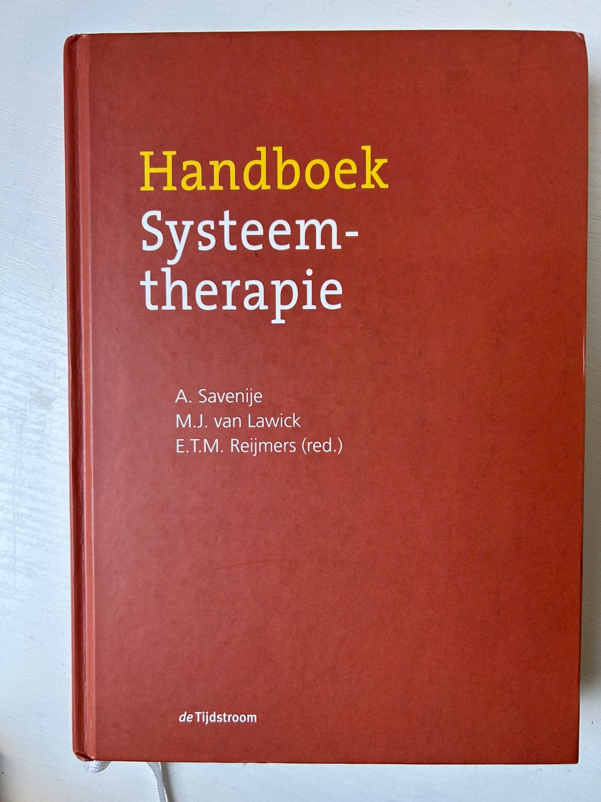 Handboek Systeemtherapie Savenije vierde oplage 2012, Boeken, Ophalen of Verzenden, Gelezen, Ontwikkelingspsychologie