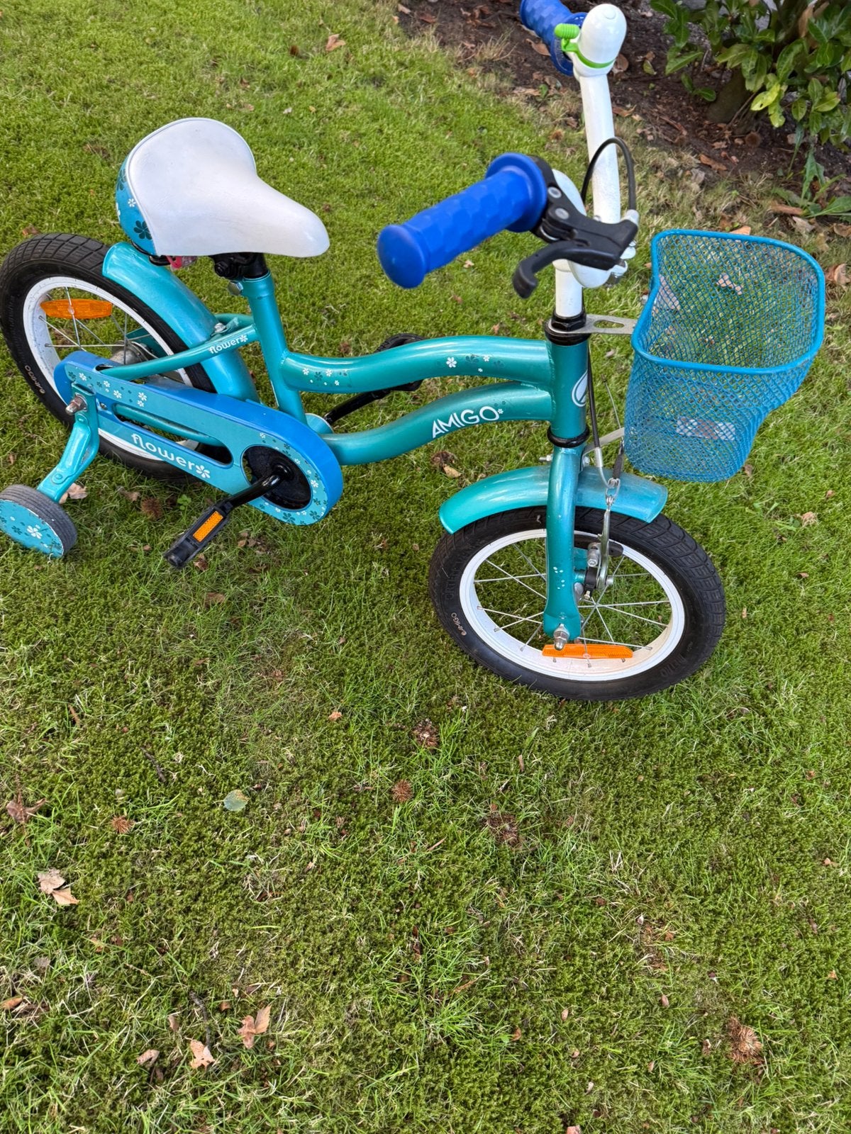 Mooi 14 inch fimek amigo met zijwieltjes, Ophalen, Zo goed als nieuw, Minder dan 16 inch, Zijwieltjes
