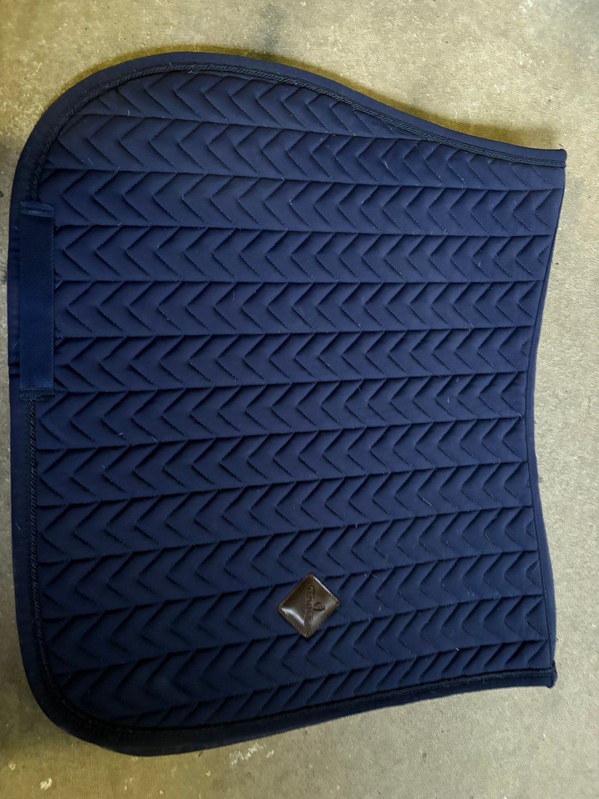Kentucky dekje donkerblauw full, Ophalen of Verzenden, Zo goed als nieuw