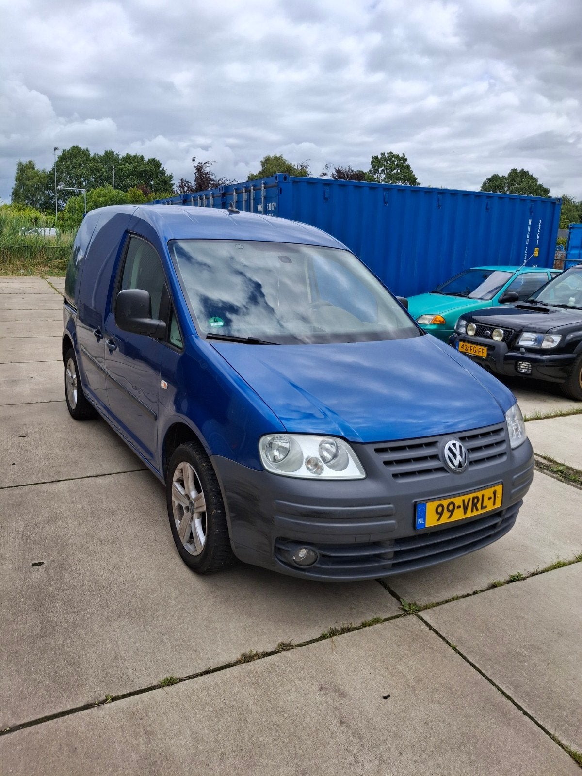 Volkswagen Caddy 2.0 SDI 51KW Bestel Baseline 2008, Voorwielaandrijving, Stof, 4 cilinders, Grijs