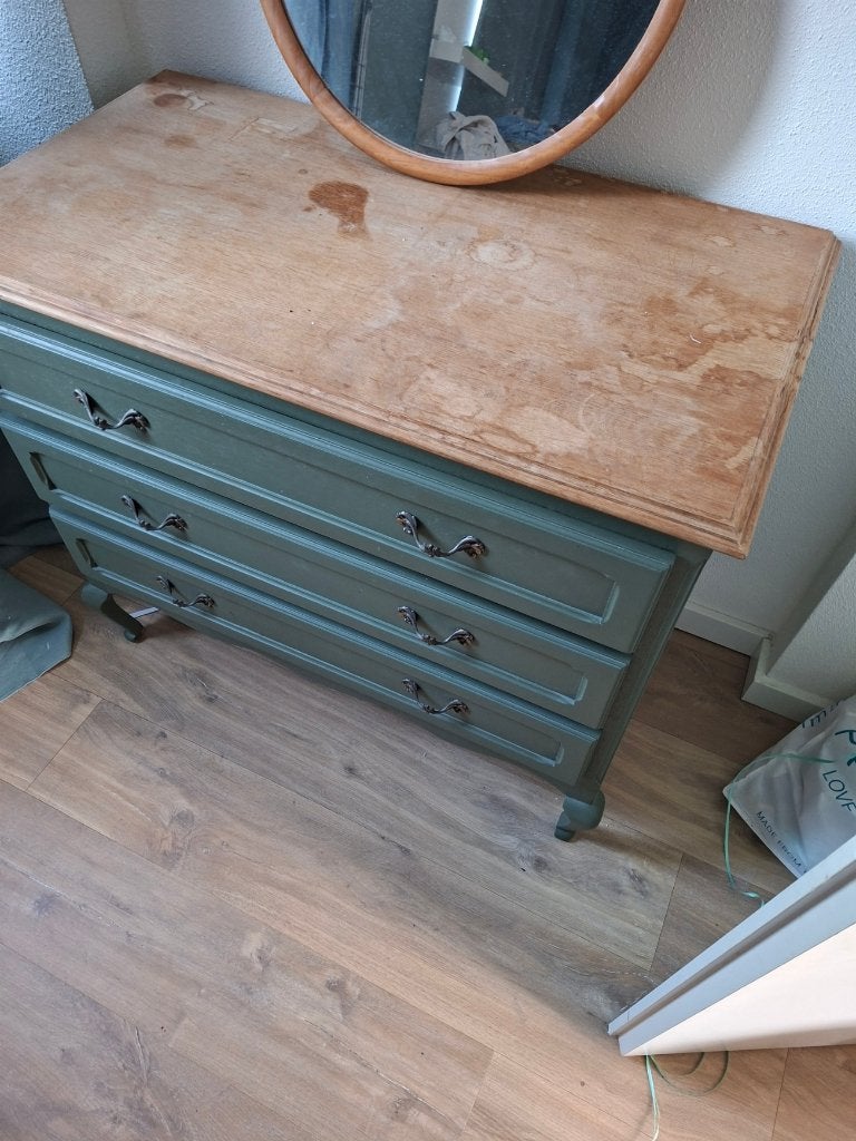 Massief houten kast, Ophalen