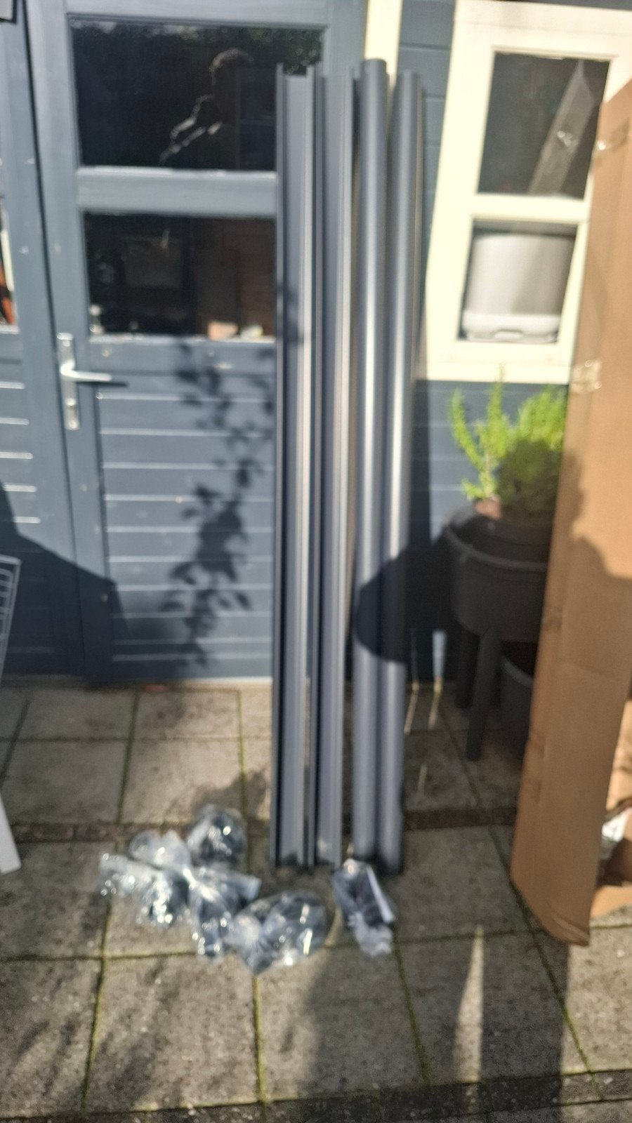 4m lang complete goot set vierkant, Tuin en Terras, Ophalen, Nieuw, Overige typen