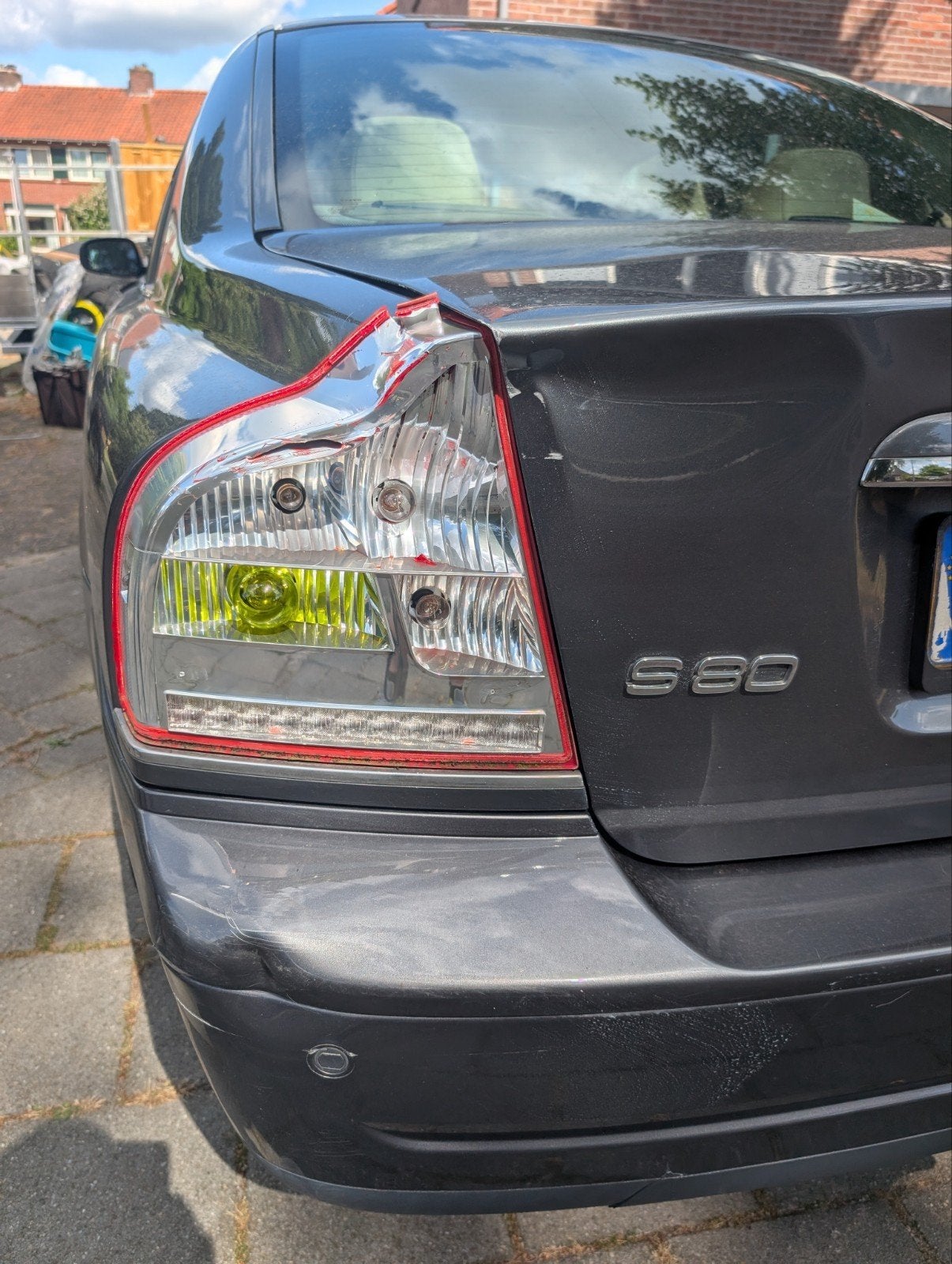 Volvo S80 T6 2003 - Achterlicht en bumper schade, Auto-onderdelen, Ophalen, Gebruikt, Volvo
