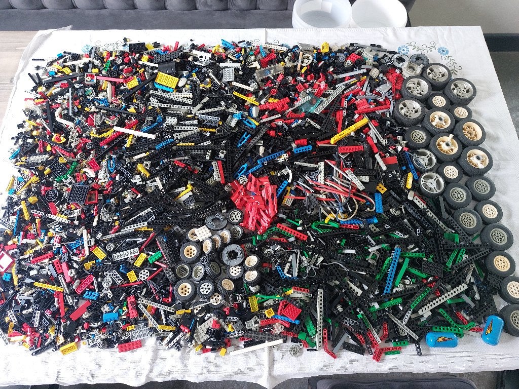 heel veel Lego onderdelen, Lego, Ophalen of Verzenden, Zo goed als nieuw, Technic