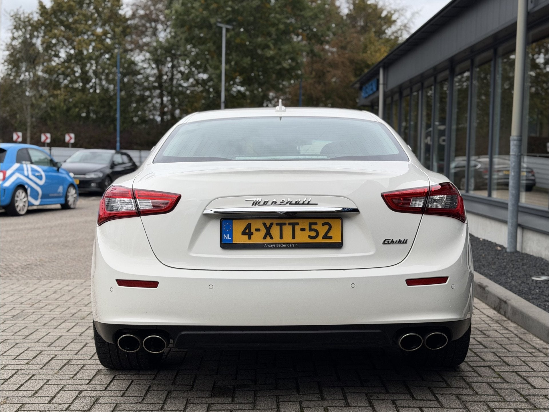 Maserati Ghibli 3.0 V6 D Dealer OH Camera Vol Leder, Auto's, Achterwielaandrijving, Gebruikt, Diesel, Sedan