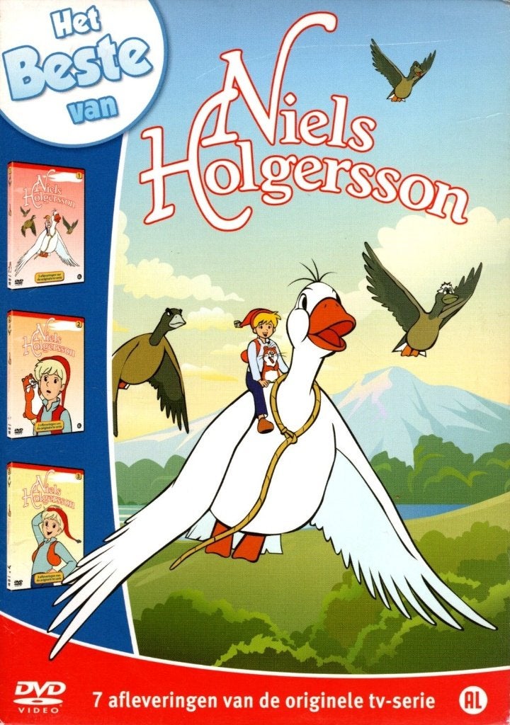 Niels Holgersson, deel 1,2 en 3, Alle leeftijden, Ophalen of Verzenden, Zo goed als nieuw