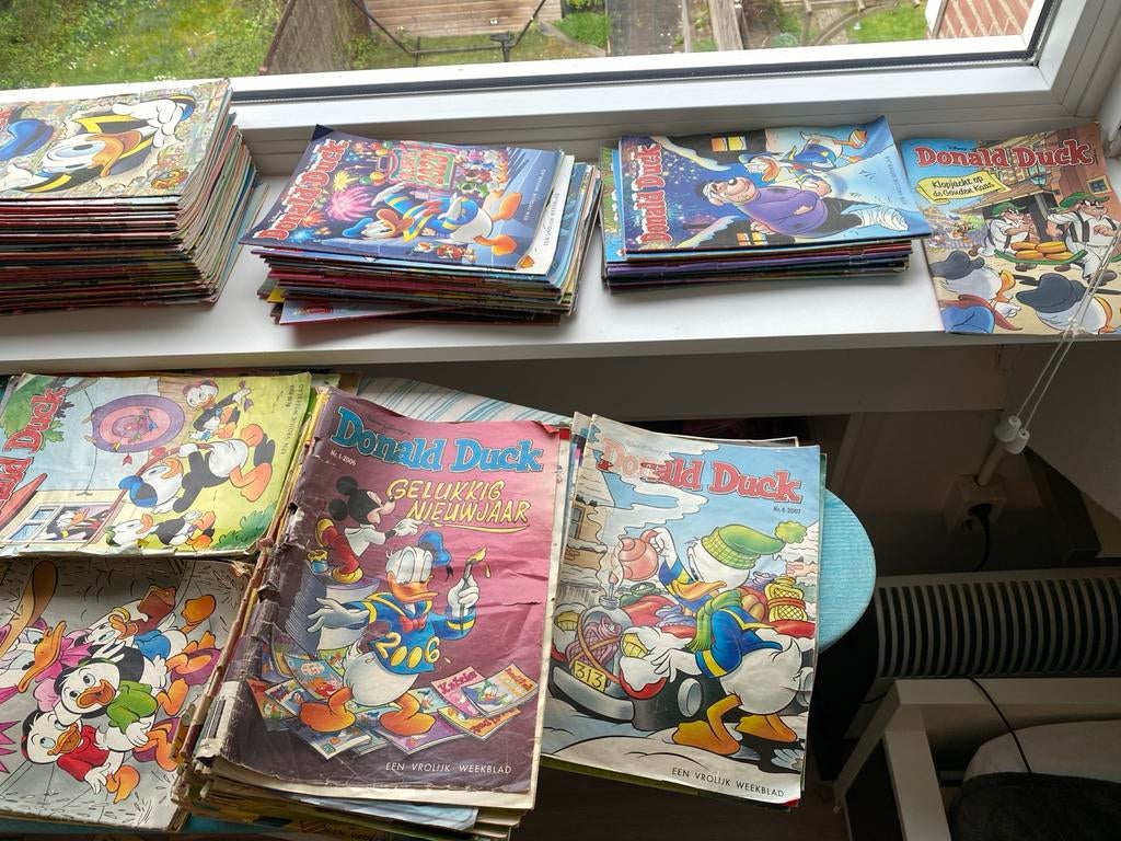 Grote collectie Donald Ducks uit diverse jaren, Meerdere stripboeken, Ophalen of Verzenden, Gelezen