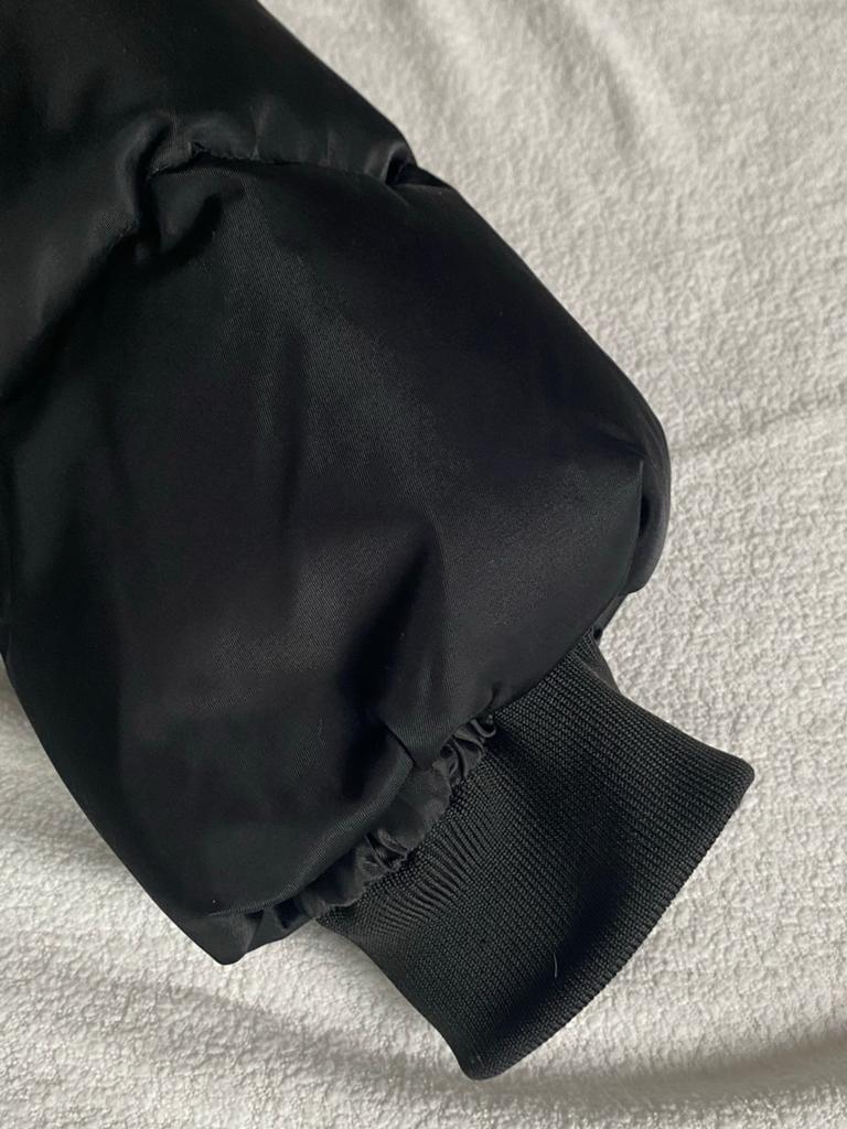 Daily Paper Puffer Jas Zwart - Maat XS, Kleding | Dames, Hoeden en Petten, Ophalen of Verzenden, Zo goed als nieuw