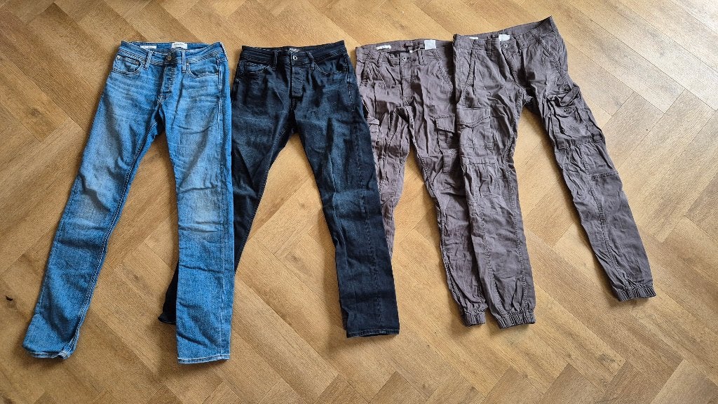 Jack & Jones Jeans en Cargo Broeken - Maat 29/34, Kleding | Heren, Spijkerbroeken en Jeans, Overige kleuren, W32 (confectie 46) of kleiner