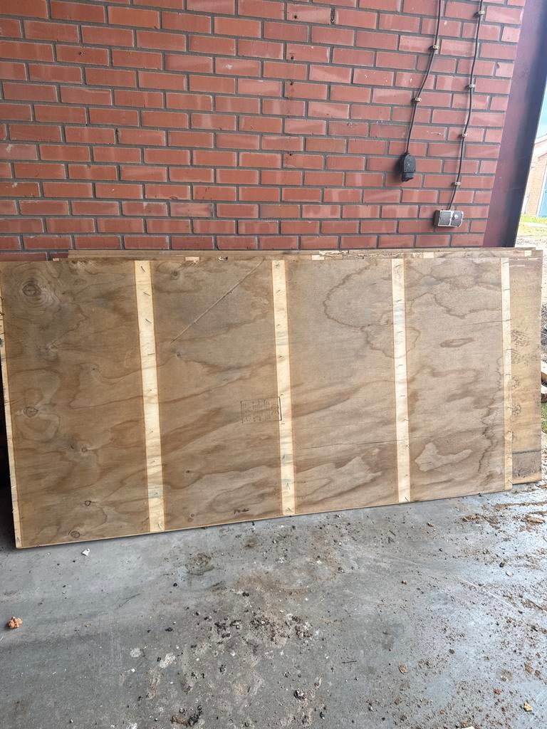 Gebruikte Underlayment Platen 18mm - Veer en Groef, Ophalen, Gebruikt, Minder dan 25 mm, Overige typen