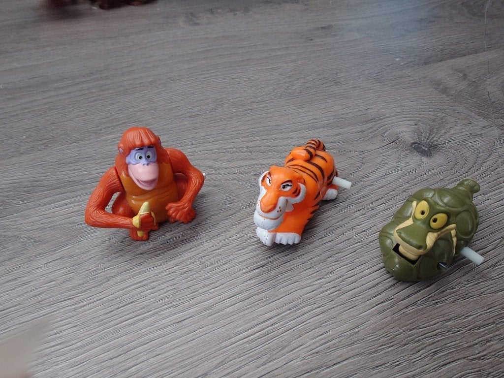 McDonalds vintage Happy Meal Jungle Book set (incompleet), Verzamelen, Verzenden, Zo goed als nieuw
