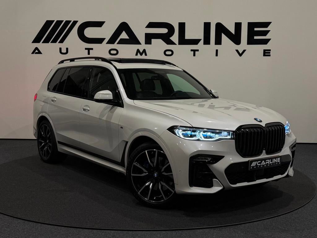 BMW X7 XDrive40i High Executive SKYLOUNGE VIRTUAL SFEERVER., Automaat, Gebruikt, 7 stoelen, Vierwielaandrijving