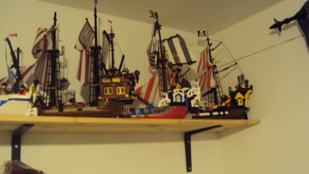 lego drie piraten boten 6289+6243+6285 compleet, Lego, Zo goed als nieuw, Pirates, Ophalen of Verzenden