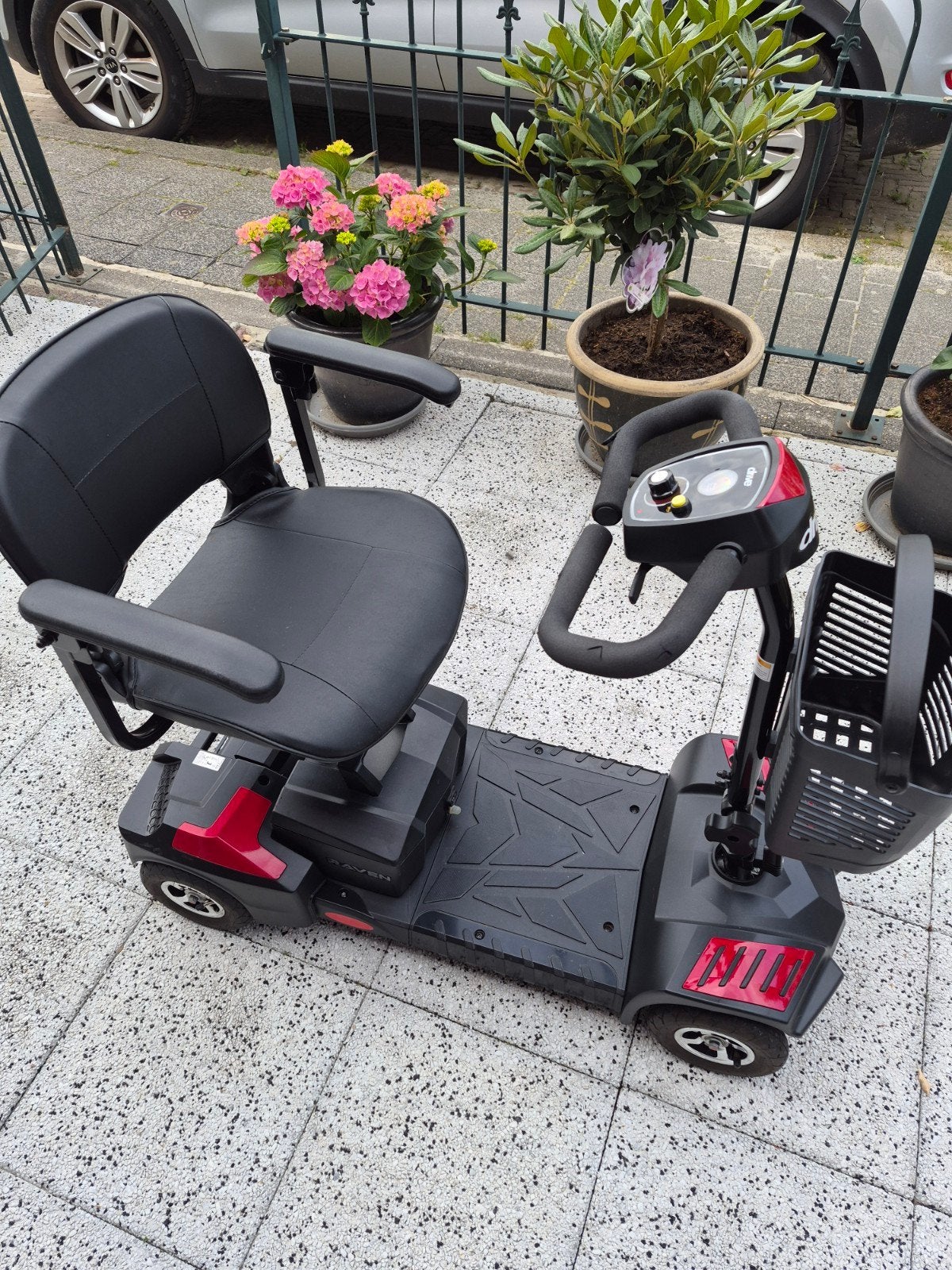 RAVEN SCOOTMOBIEL INCLUSIEF REGEN/AFDEKZEIL., Diversen, 10 km/u of minder, Gebruikt, 46 km of meer, Ophalen