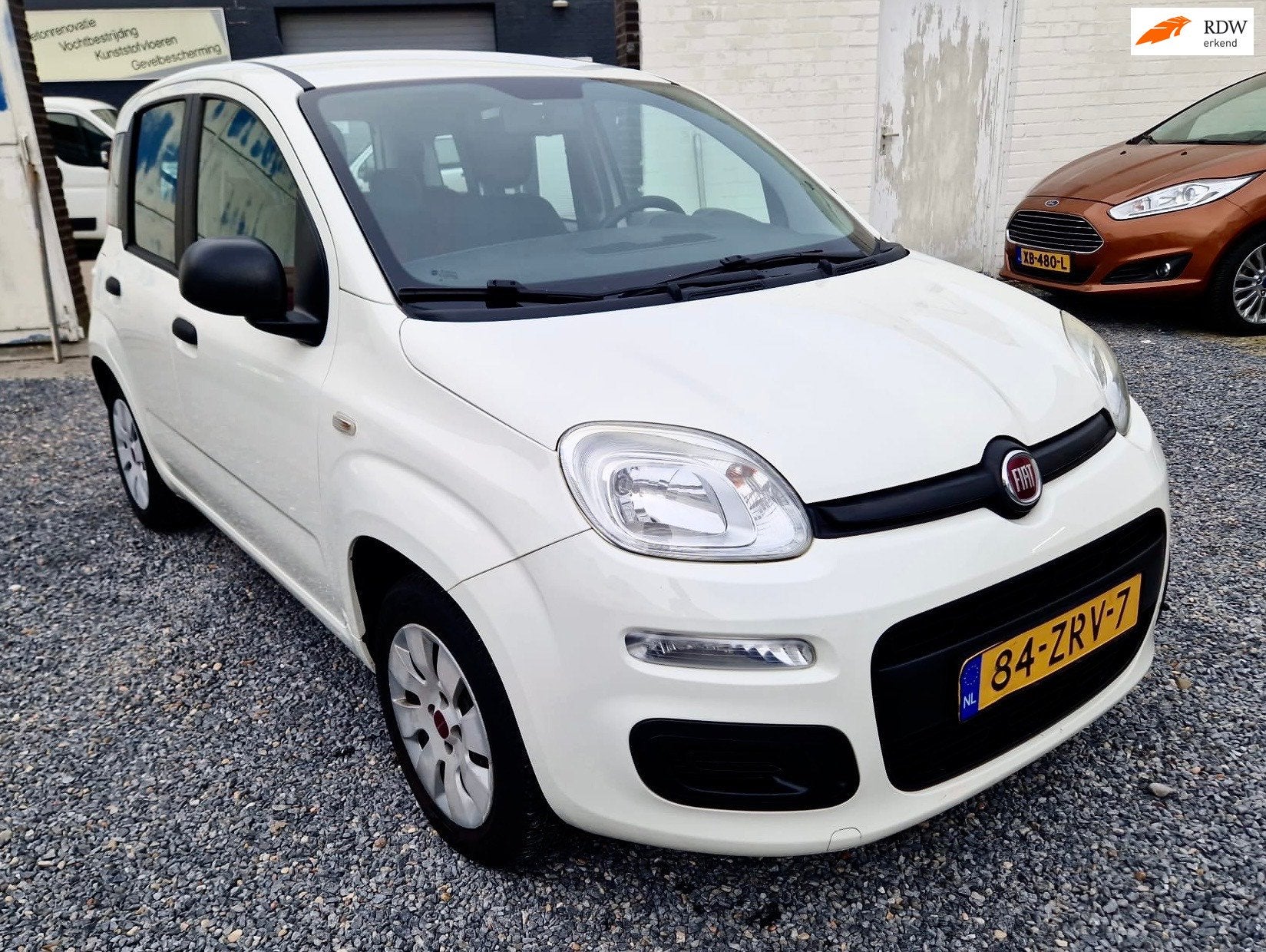 Fiat Panda 2013 Automaat | Airco | Bluetooth | 174.076 km |, Auto's, Panda, Wit, Origineel Nederlands, Hatchback