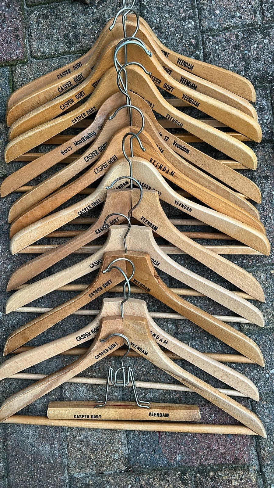 heel veel houten kledinghangers, Kleding | Dames, Kledinghangers, Ophalen of Verzenden, Hout