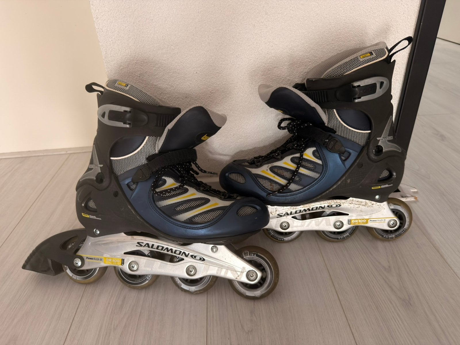 Salomon skeelers maat 43 1/3, Sport en Fitness, Skeelers, Gebruikt, Heren, Inline skates 4 wielen, Salomon