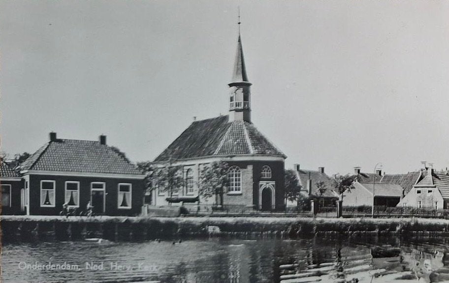 Onderdendam, Ophalen of Verzenden, 1940 tot 1960, Ongelopen, Groningen