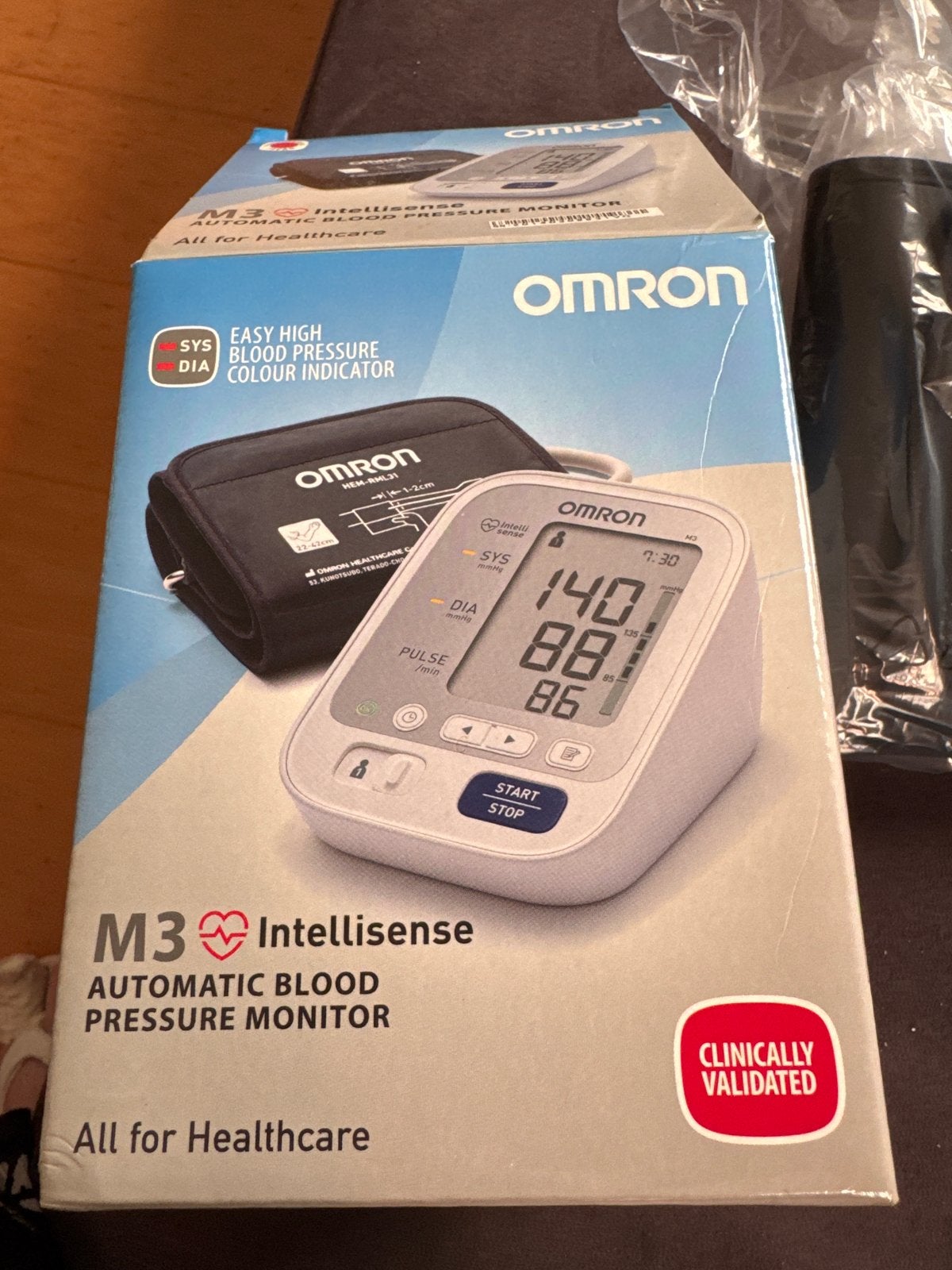 Omron M3 Intellisense Automatische Bloeddrukmeter - Nieuw, Ophalen, Nieuw, Overige typen