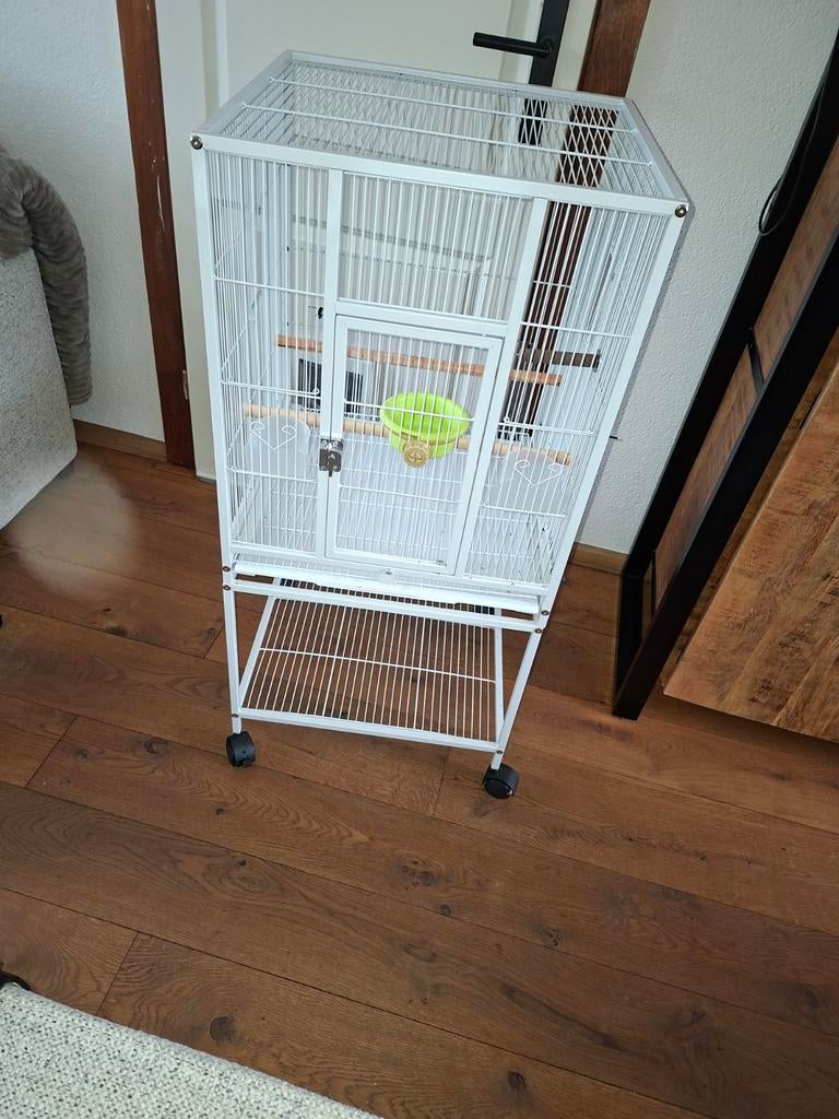 Vogelkooi, Ophalen, Zo goed als nieuw, Metaal, Vogelkooi