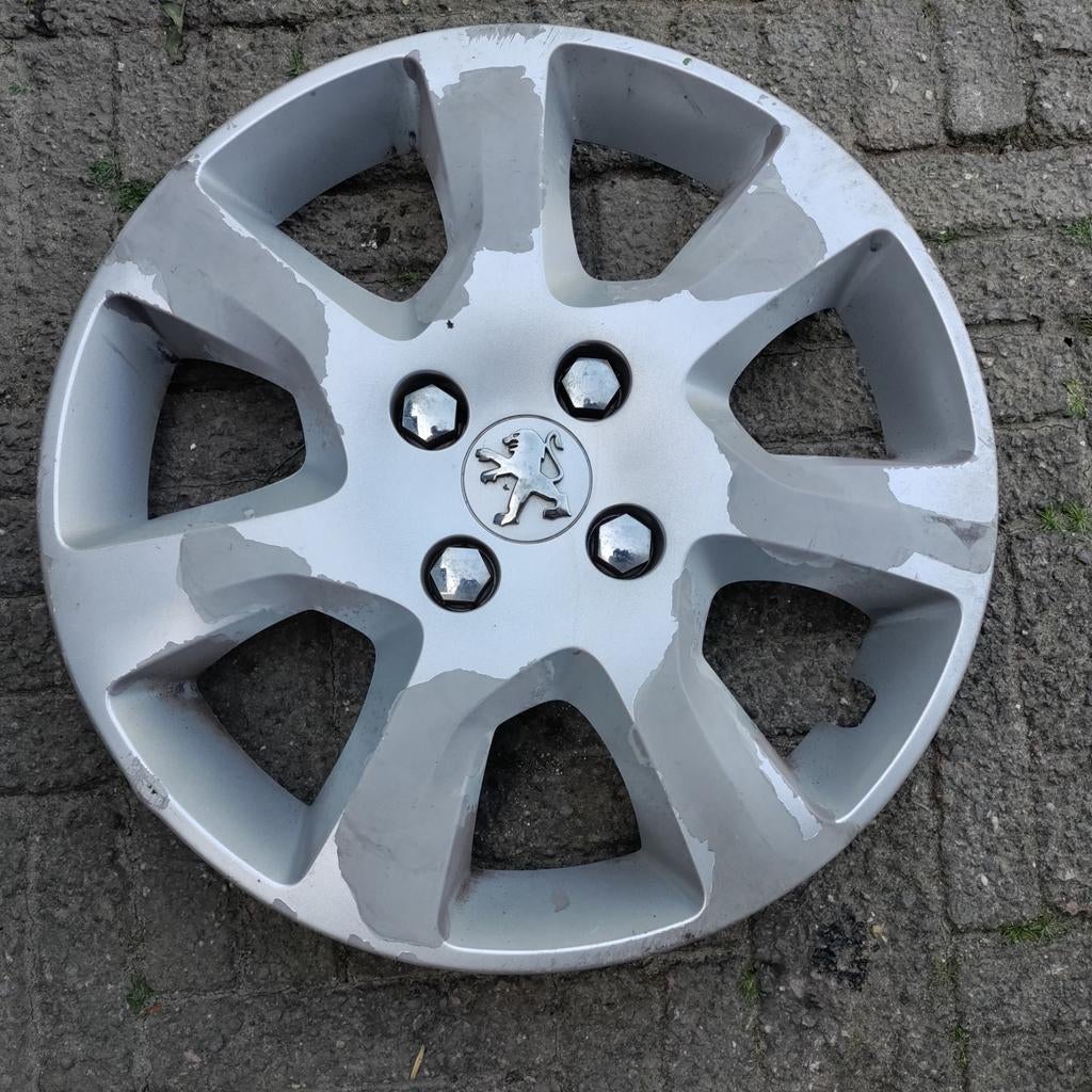 Wieldop,Peugeot,merk,embleem,kunststof,doorsnede 44 cm, Ophalen of Verzenden, Gebruikt