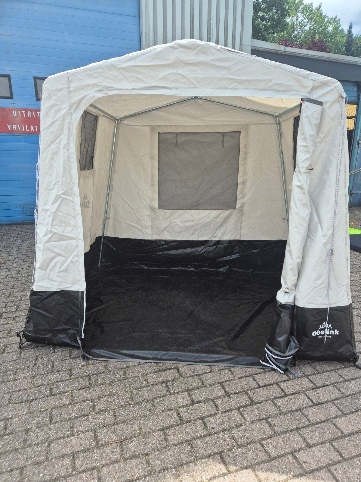 Obelink Prestige PVC bijzettent - Zo goed als nieuw, Caravans en Kamperen, Tenten, Ophalen