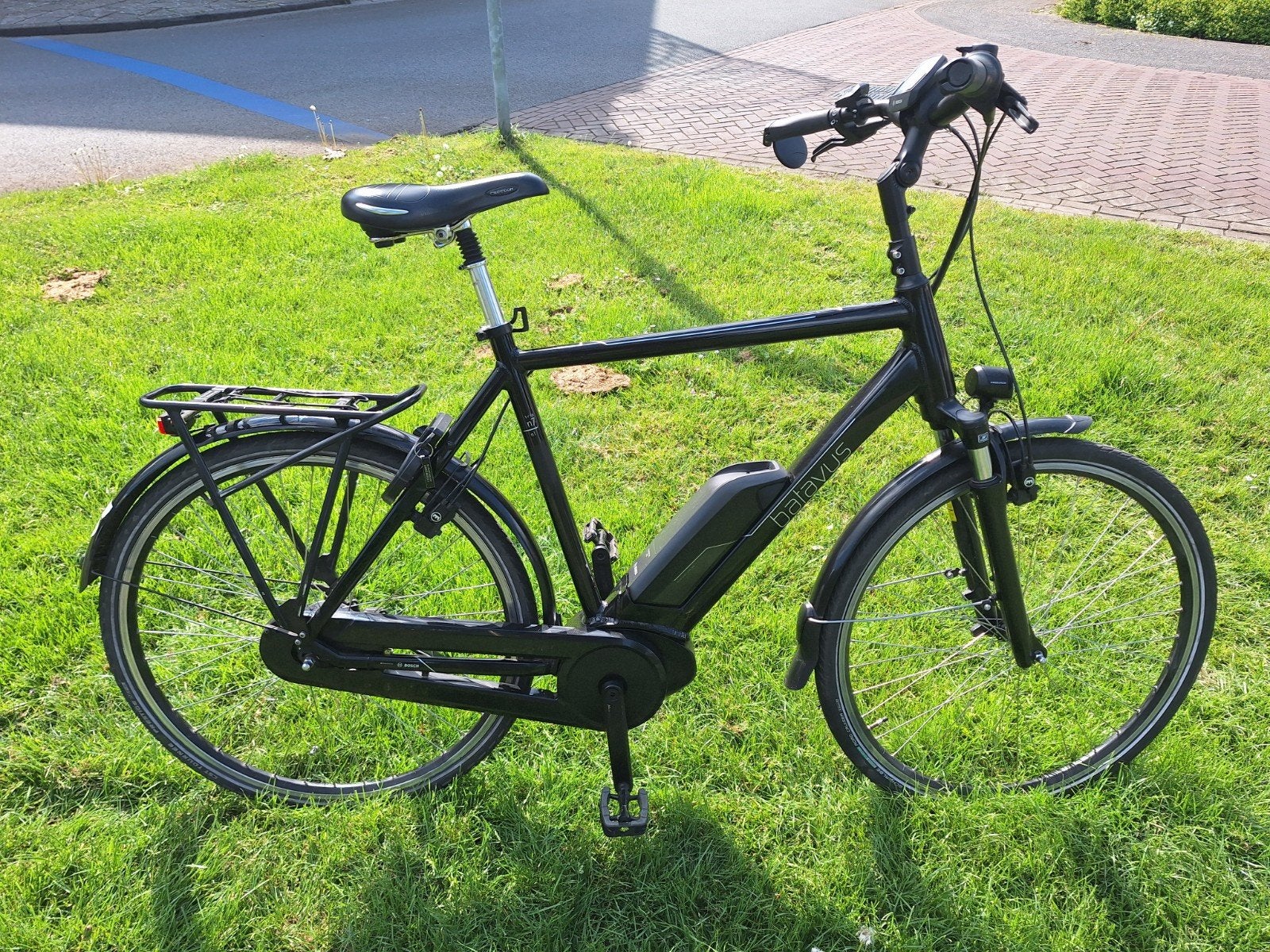 Batavus Tria E-bike 7 versnellingen 62 cm 400Wh accu, Fietsen en Brommers, Ophalen, Gebruikt, Velgrem, Versnellingen