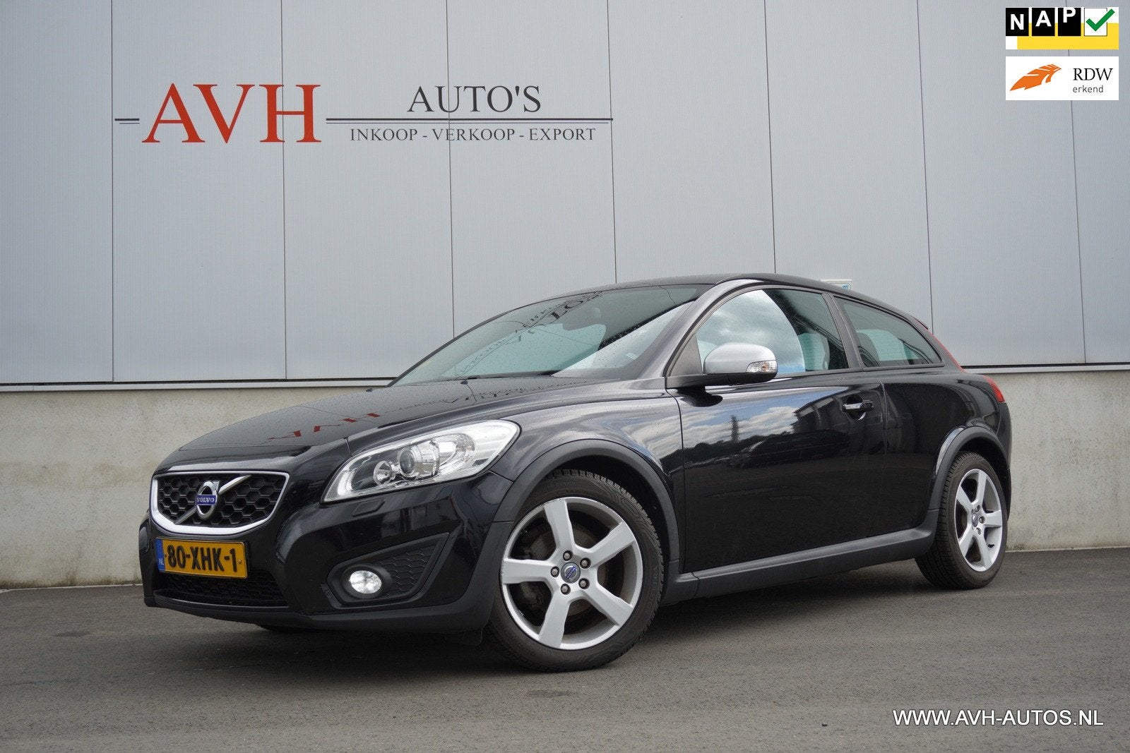 Volvo C30 1.6 D2 R-edition, Auto's, 28 km/l, Gebruikt, Zwart, 4 cilinders