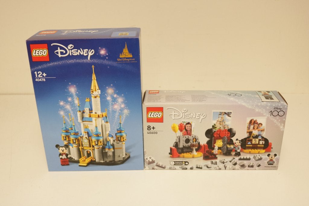 2x Lego Disney 40600 100 years & 40478 Castle nieuw geseald, Kinderen en Baby's, Lego, Nieuw, Ophalen of Verzenden, Disney