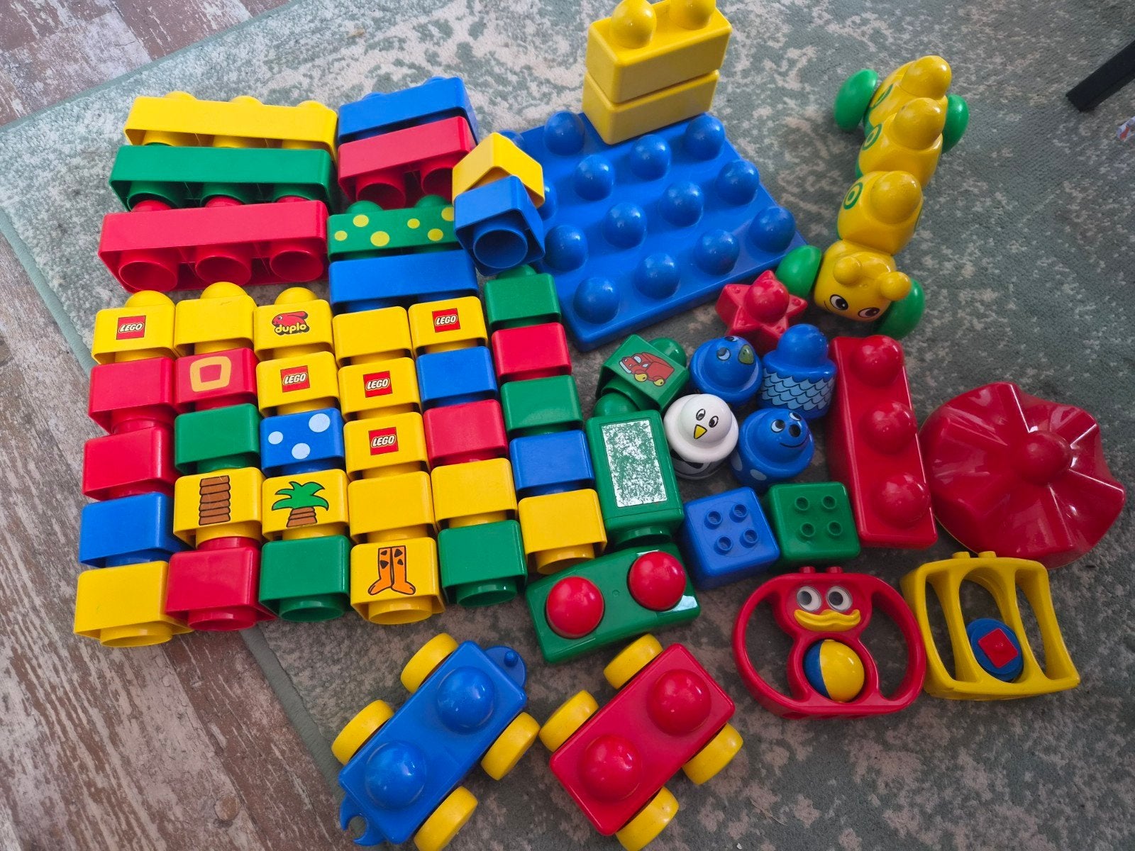 Duplo Primo bouwstenen en figuren, Kinderen en Baby's, Speelgoed | Duplo en Lego, Ophalen of Verzenden, Losse stenen