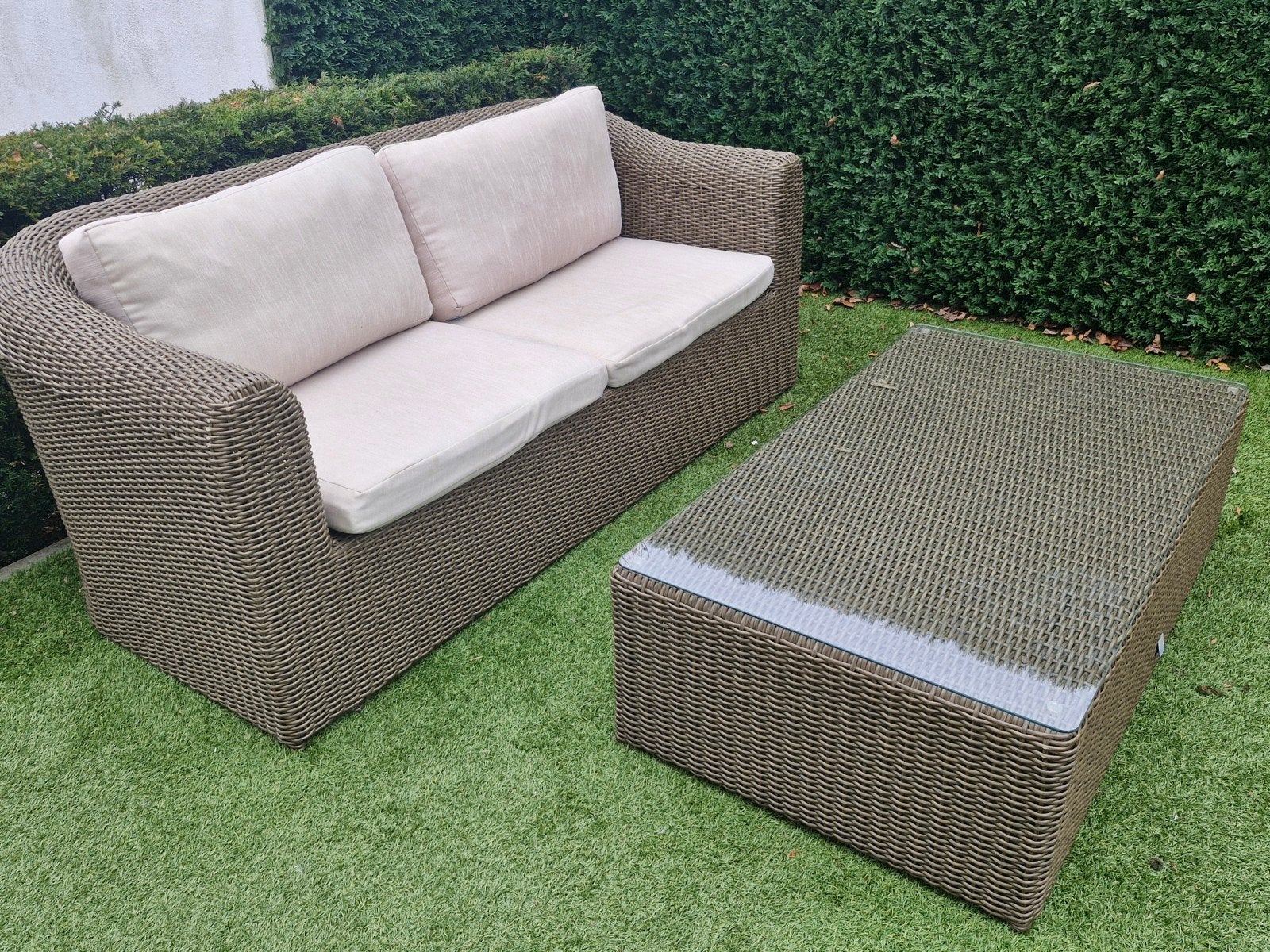 loungebank met bijpassende salontafel, Ophalen, Bank