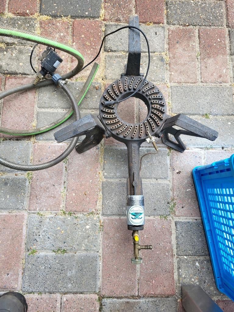 Krachtige Gasbrander voor Buiten Koken - Gebruikt, Gebruikt, 3 kookzones of minder, Ophalen of Verzenden, Gas