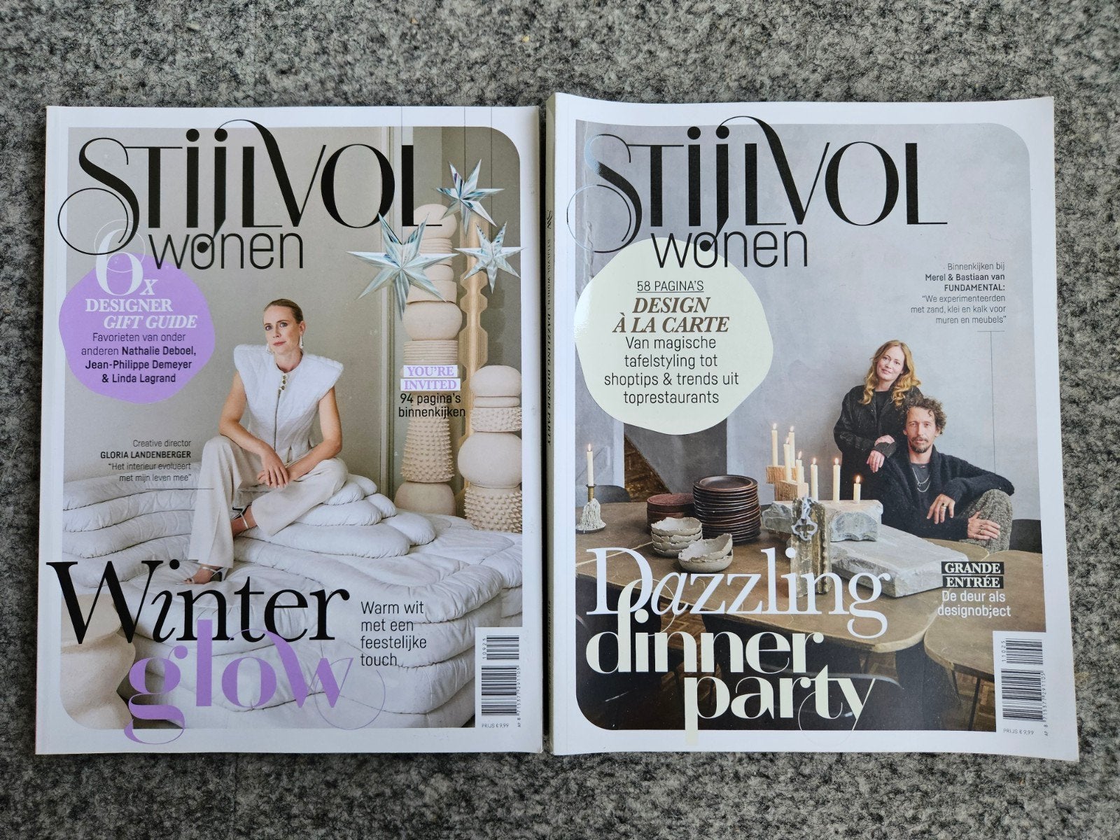 Stijlvol Wonen - Winter Glow & Dazzling Dinner Party, Ophalen of Verzenden, Zo goed als nieuw, Overige typen