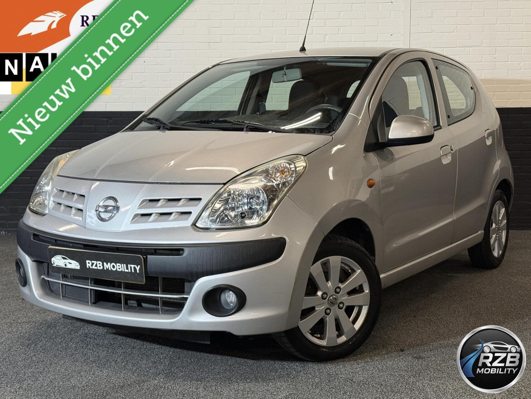 Nissan Pixo 1.0 Look Airco APK 7/27 1e eigenaar NAP, Auto's, Voorwielaandrijving, Euro 5, Gebruikt, 200 kg