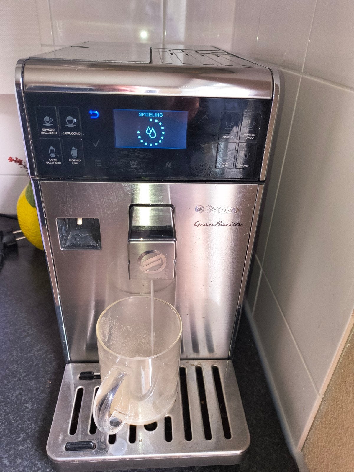 saeco gran baristo, Witgoed en Apparatuur, Ophalen, Koffiemachine