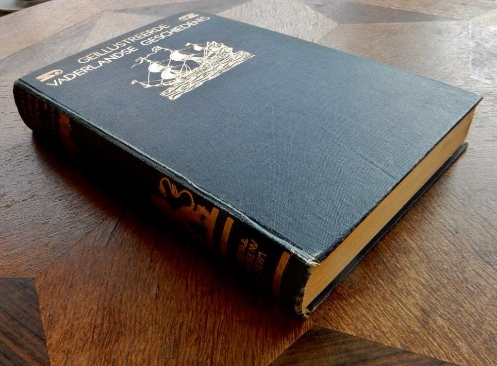 Geïllustreerde Vaderlandse Geschiedenis 2e druk 1947, Boeken, Ophalen, Gelezen, P. Louwerse J.J. Moerman
